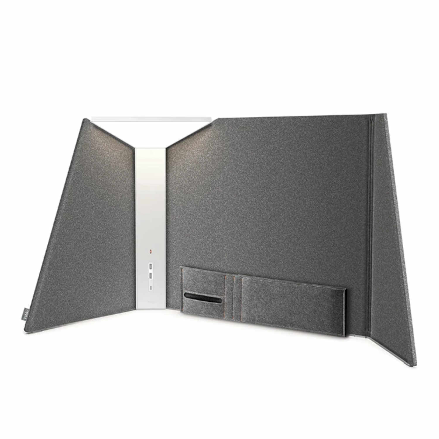 Corner Office 30 Akustik Panel-Tischleuchte, Farbe stone Corner Office 30 Akustik Panel-Tischleuchte, Farbe stone von Pablo Design
