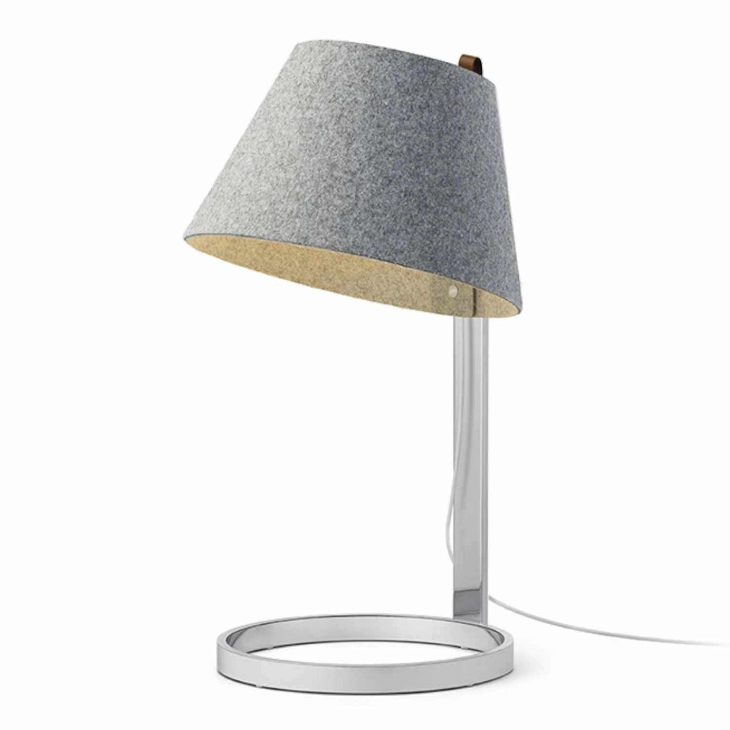 Lana Table Large Tischleuchte, Farbe stone-grey/chrome Lana Table Large Tischleuchte, Farbe stone-grey/chrome von Pablo Design