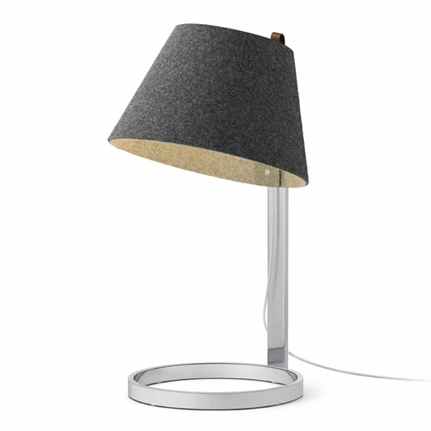 Lana Table Small Tischleuchte, Farbe charcoal-grey/chrome Lana Table Small Tischleuchte, Farbe charcoal-grey/chrome von Pablo Design