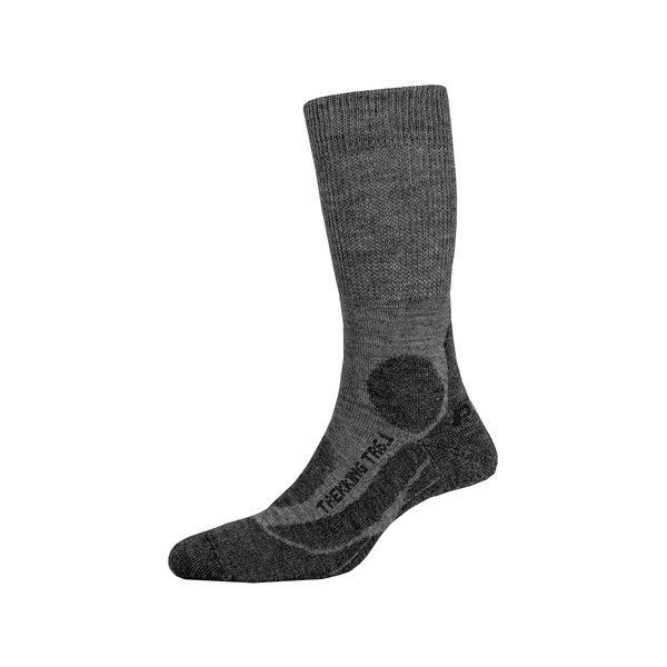 PAC Wadenlange Trekkingsocken Herren Anthrazit 35-37 von Pac