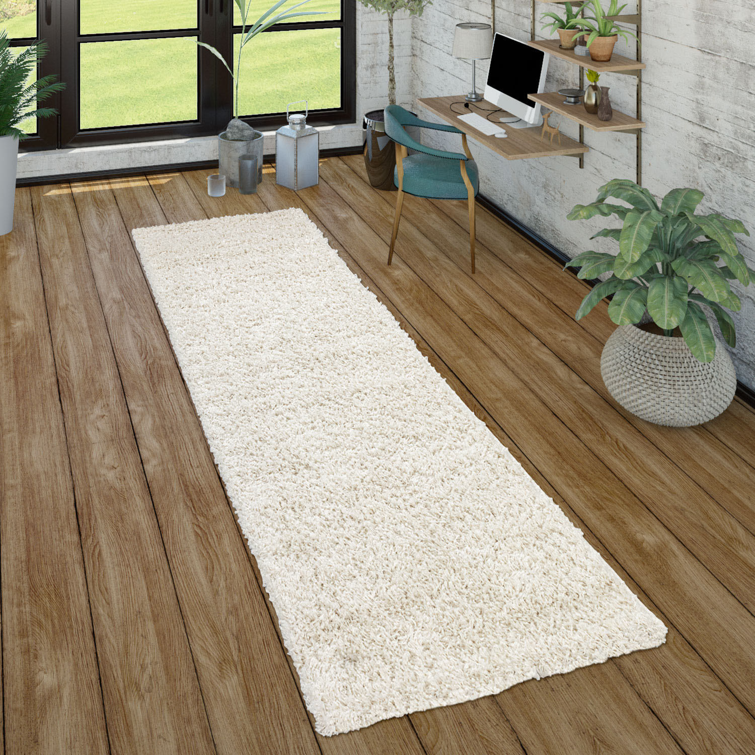 Paco Home Hochflor-Teppich »Sky 250«, rechteckig, 34 mm Höhe, gewebt, Uni-Farben, intensive Farbbrillanz, auch als Läufer erhältlich Paco Home Hochflor-Teppich »Sky 250«, rechteckig, 34 mm Höhe, gewebt, Uni-Farben, intensive Farbbrillanz, auch als Läufer erhältlich von PACO HOME