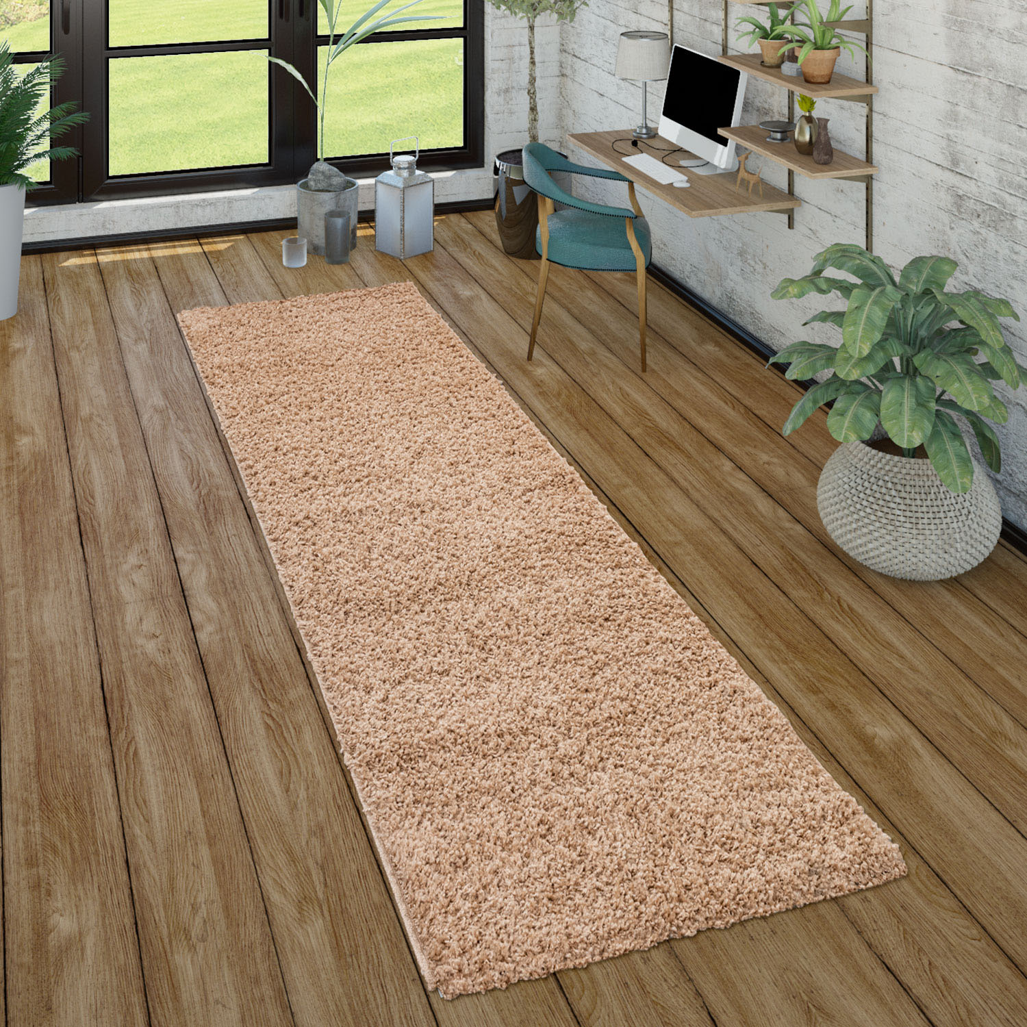 Paco Home Hochflor-Teppich »Sky 250«, rechteckig von PACO HOME