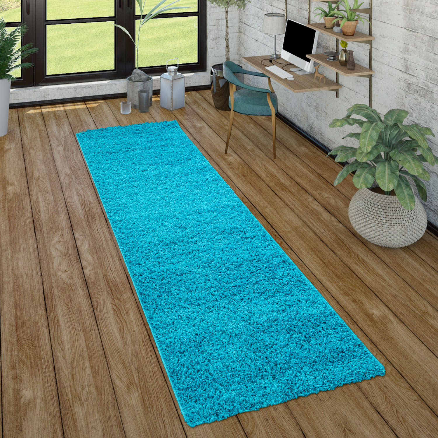 Paco Home Hochflor-Teppich »Sky 250«, rechteckig von PACO HOME