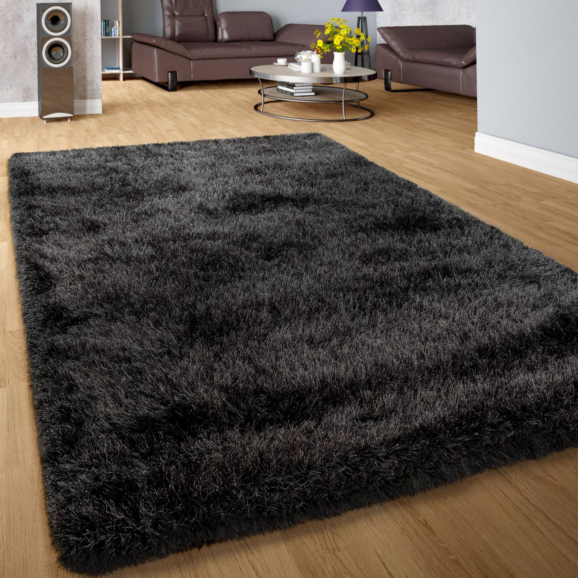 Paco Home Hochflor-Teppich »Glamour 300«, rechteckig von PACO HOME