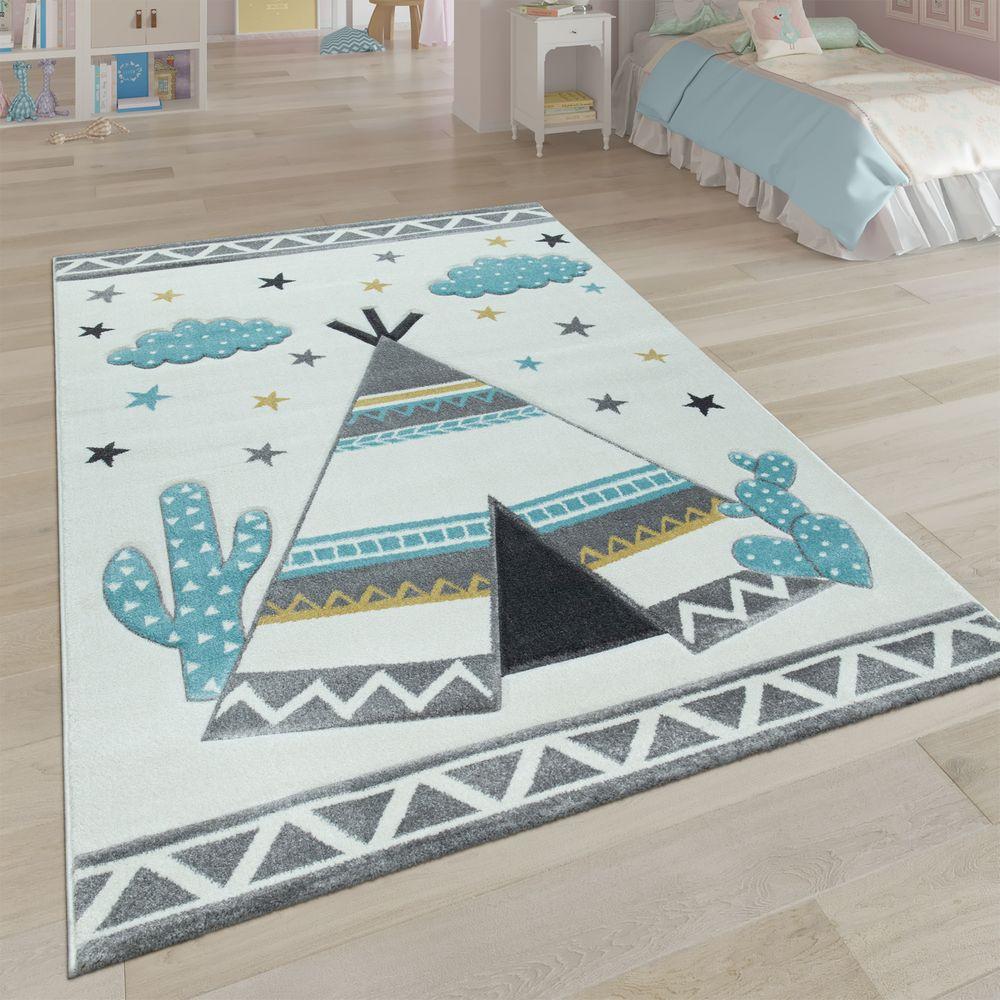 Kinder Teppich Indianer Unisex  140x200 cm von Paco Home