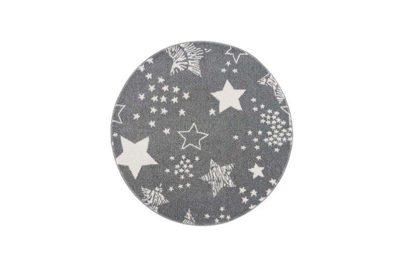 Kinderteppich Modern Sterne Hell Unisex  160 cm von Paco Home