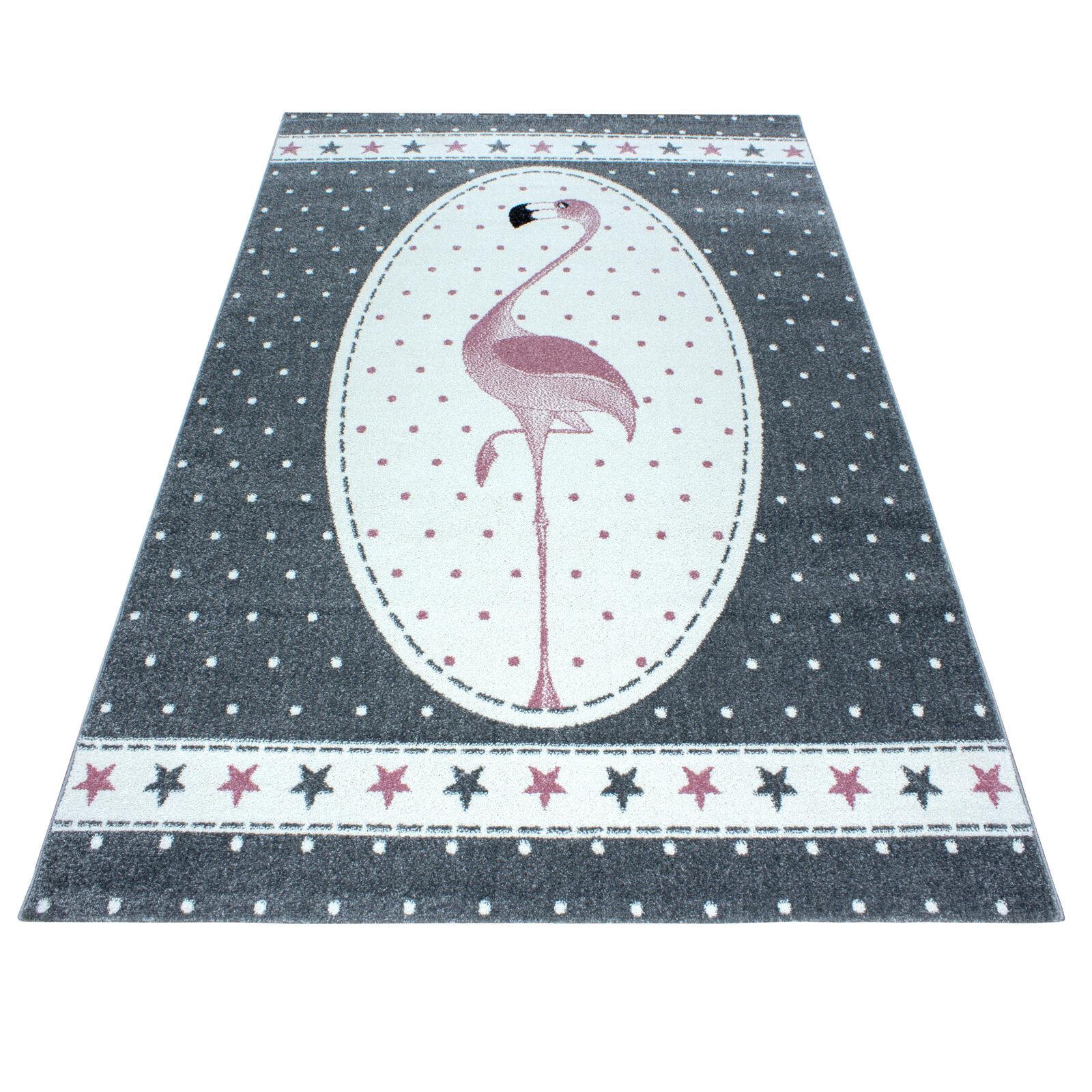 Kinderteppich Spielteppich Flamingo Unisex  160 cm von Paco Home