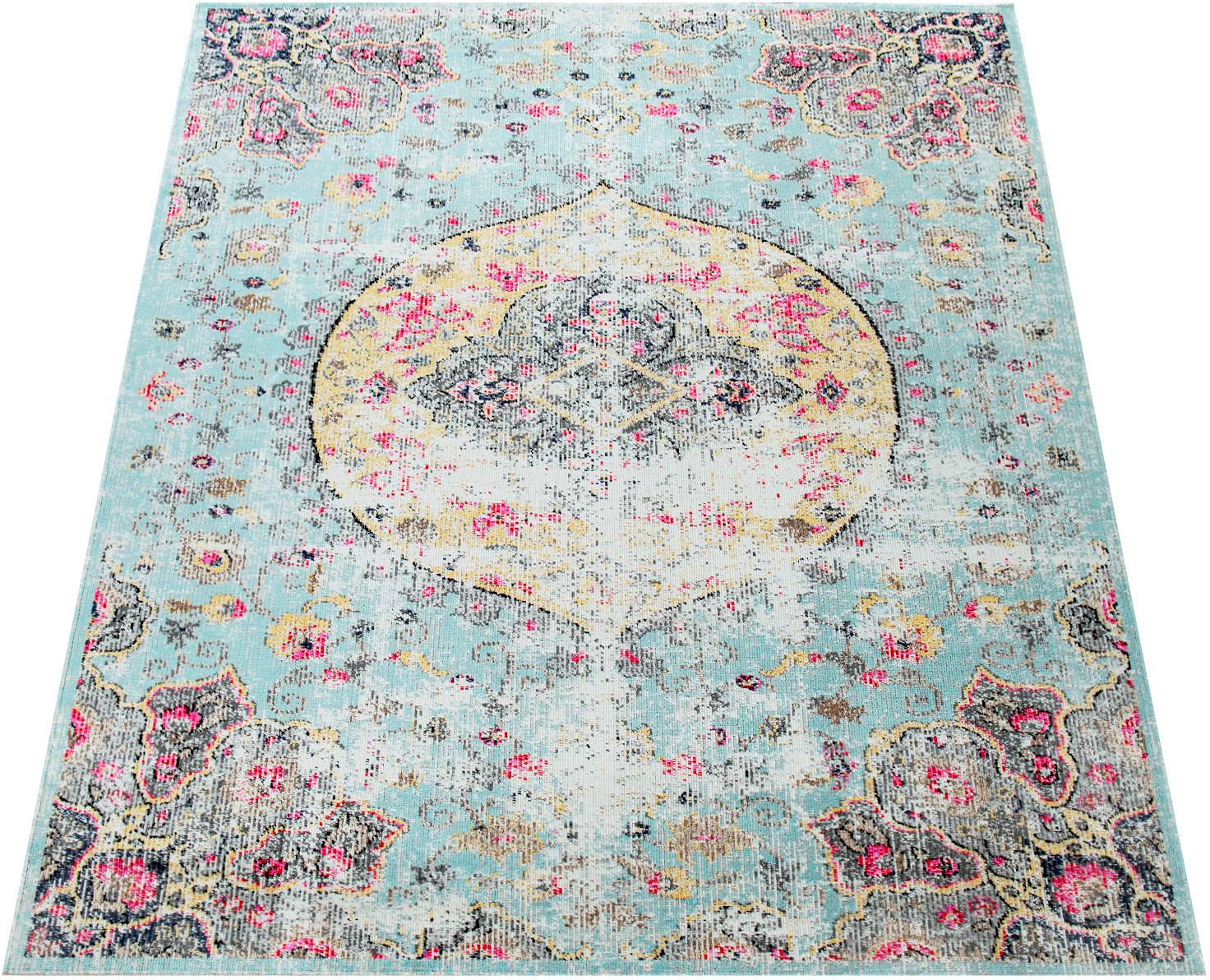Paco Home Teppich »Artigo 401«, rechteckig, 2 mm Höhe, Kurzflor, Orient-Optik, Vintage Design, In- und Outdoor geeignet Paco Home Teppich »Artigo 401«, rechteckig, 2 mm Höhe, Kurzflor, Orient-Optik, Vintage Design, In- und Outdoor geeignet von PACO HOME