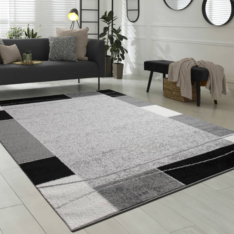 Paco Home Teppich »Sinai 054«, rechteckig, 13 mm Höhe, Kurzflor, mit Bordüre, Wohnzimmer & Schlafzimmer von PACO HOME