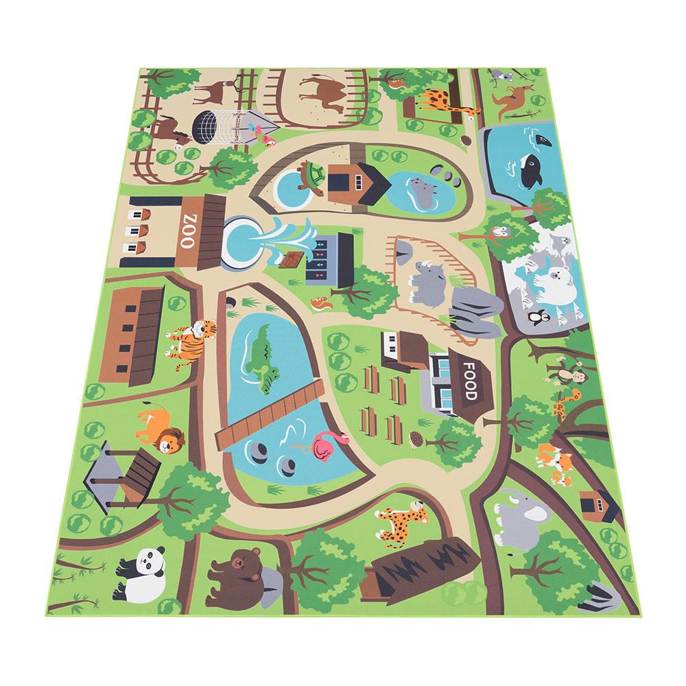 Spielteppich Zoo Motiv Kinderzimmer Unisex  160 cm von Paco Home