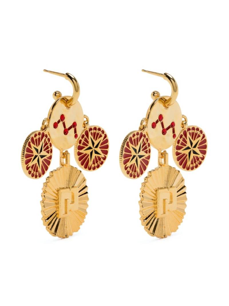 Rabanne Cosmic Chandelier earrings - Gold von Rabanne