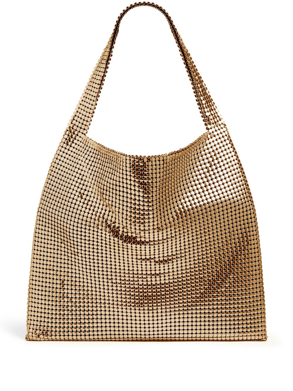 Rabanne Pixel metallic tote bag - Gold von Rabanne