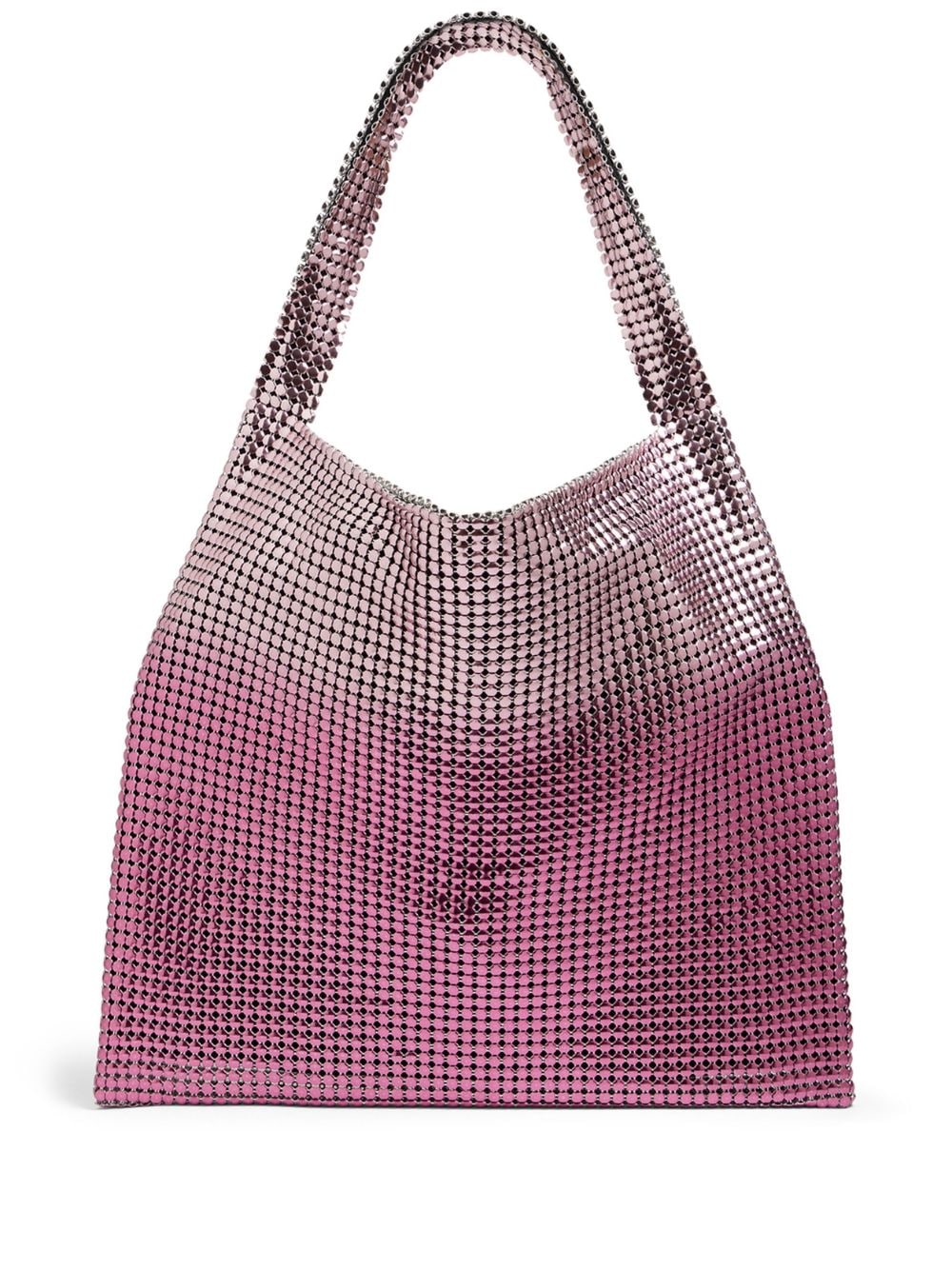 Rabanne Pixel metallic tote bag - Pink von Rabanne