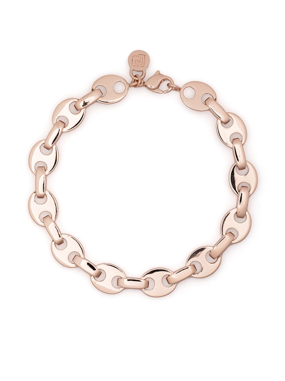 Rabanne chain link bracelet - Orange von Rabanne