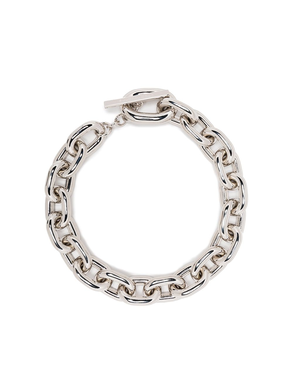 Rabanne chunky chain-link necklace - Silver von Rabanne