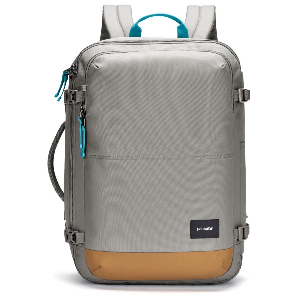 Pacsafe - Go Carry-On Backpack 34L - Reiserucksack Gr 34 l grau;rosa;schwarz;türkis von Pacsafe