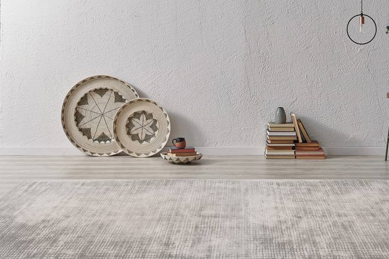 Padiro Teppich »Bridget 125«, rechteckig, 10 mm Höhe, Kurzflor, Hoch-Tief-Struktur mit Vintage Look von Padiro
