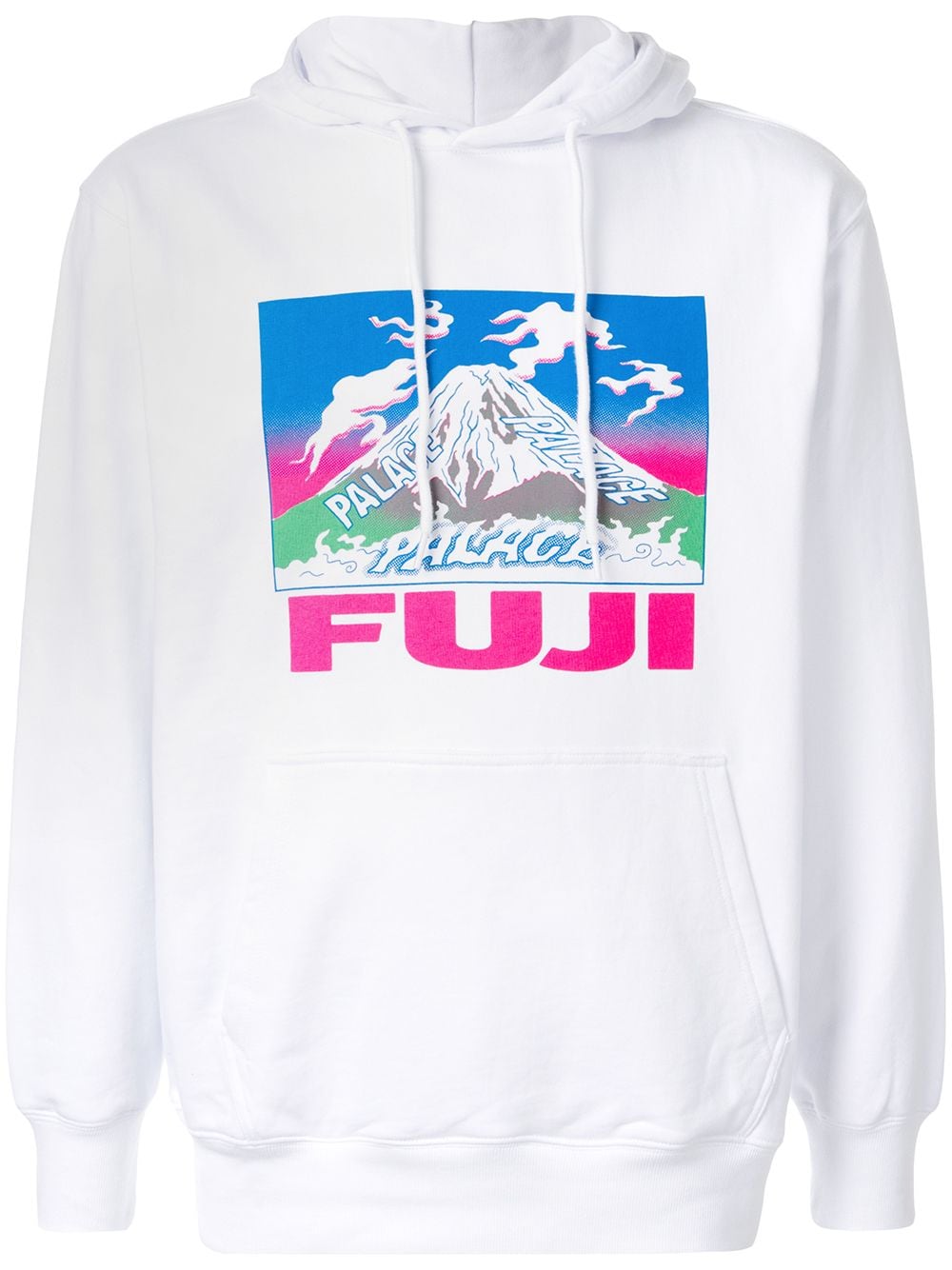 Palace Fuji Pal graphic-print hoodie - White von Palace