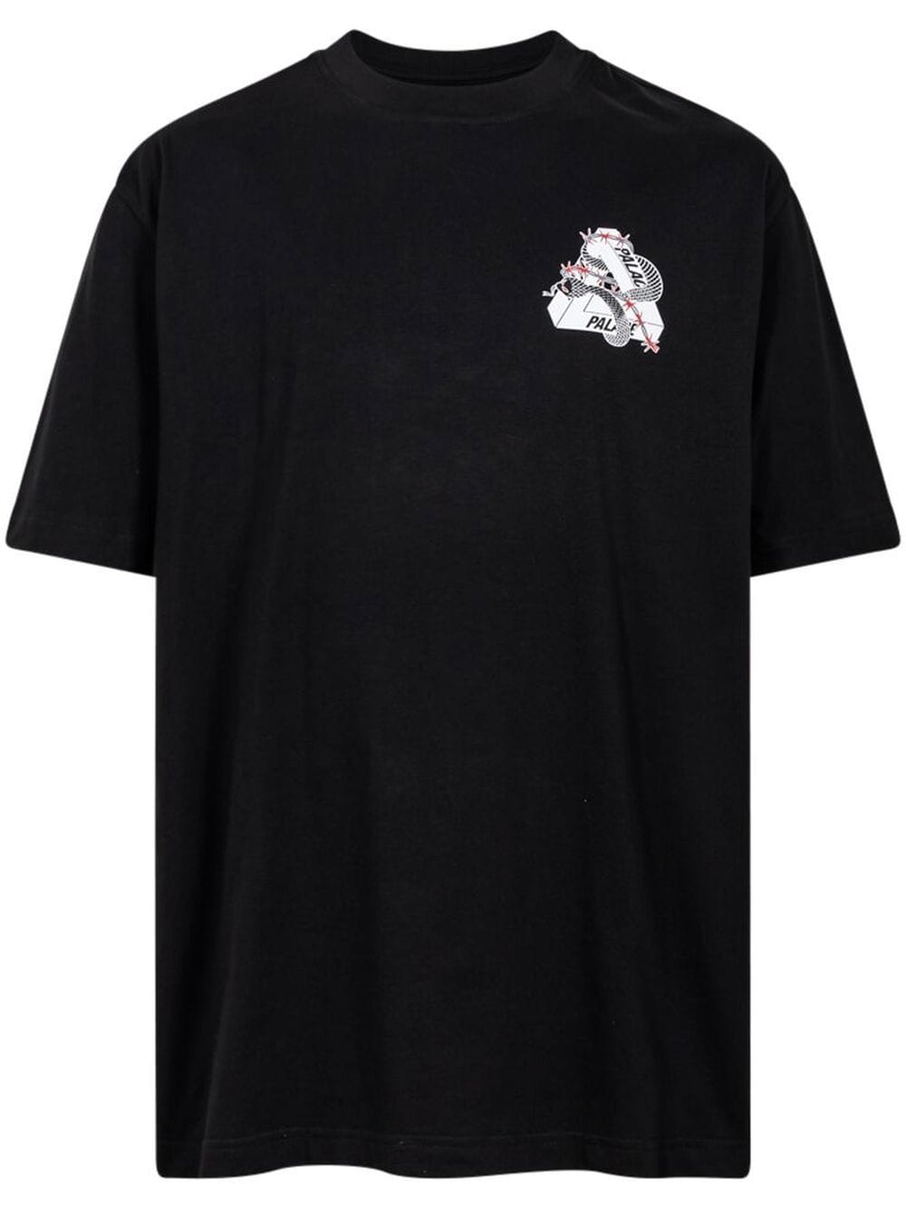 Palace Hesh MIT Fresh "Black" crew neck T-shirt von Palace