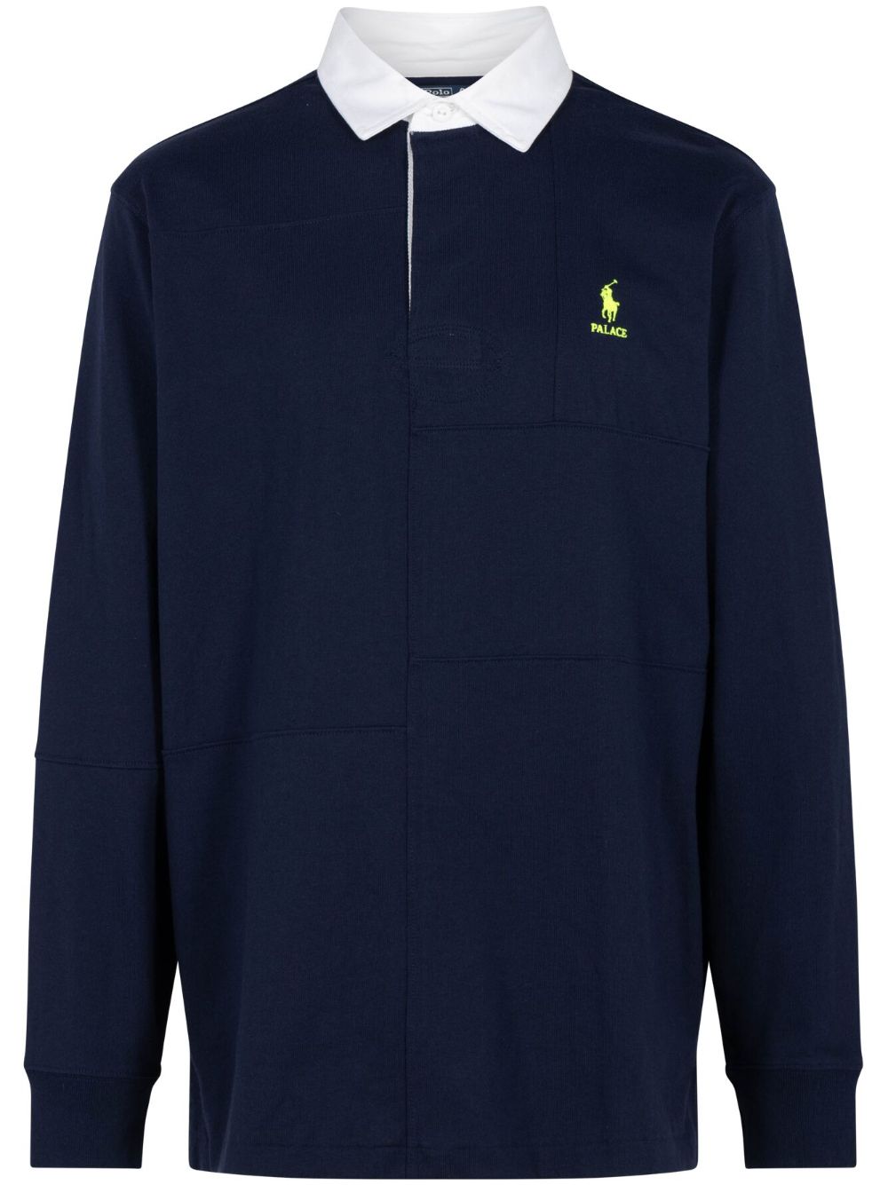 Palace x Polo Ralph Lauren Pieced rugby shirt - Blue von Palace