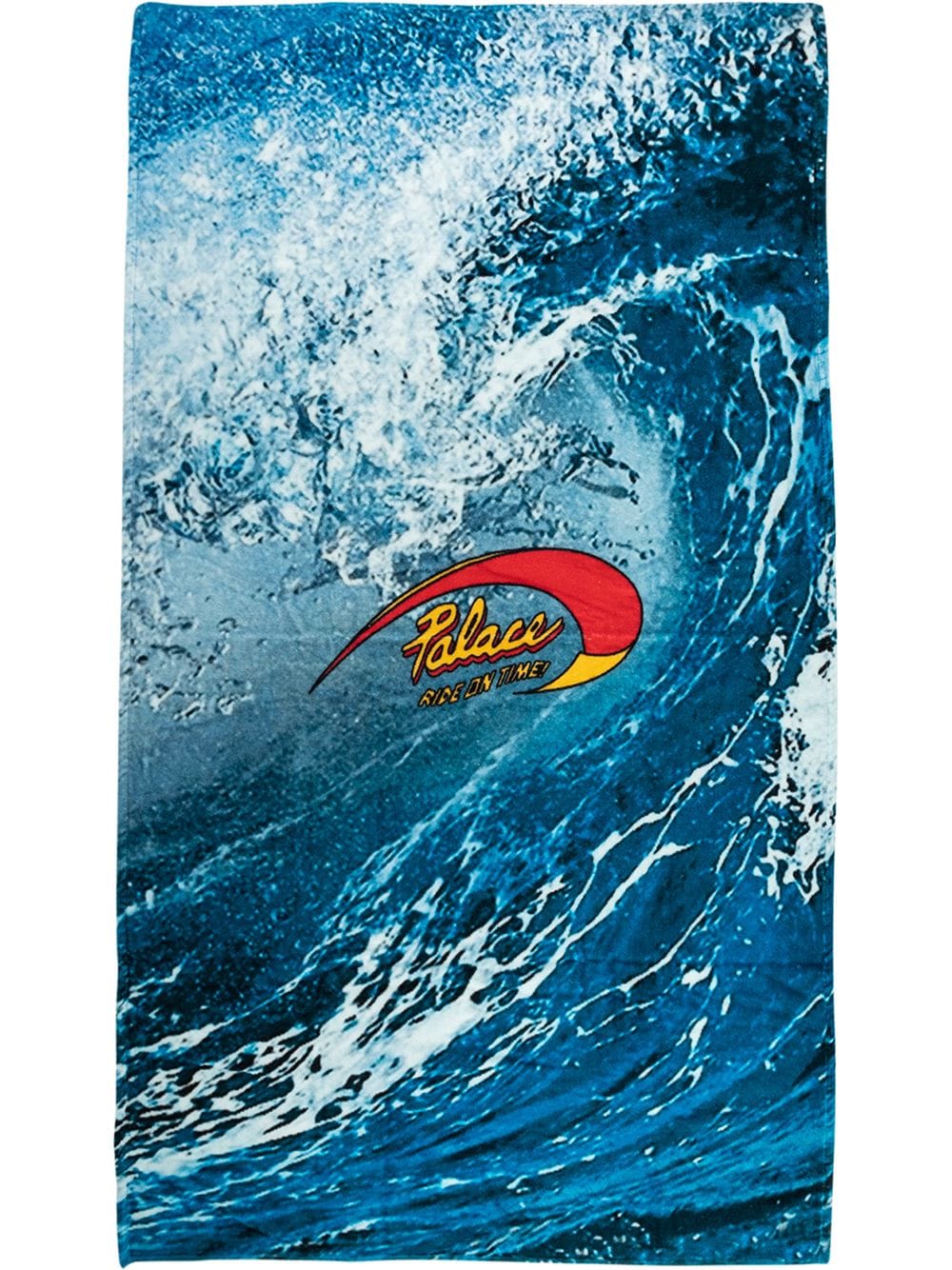 Palace Ride graphic-print towel - Blue von Palace