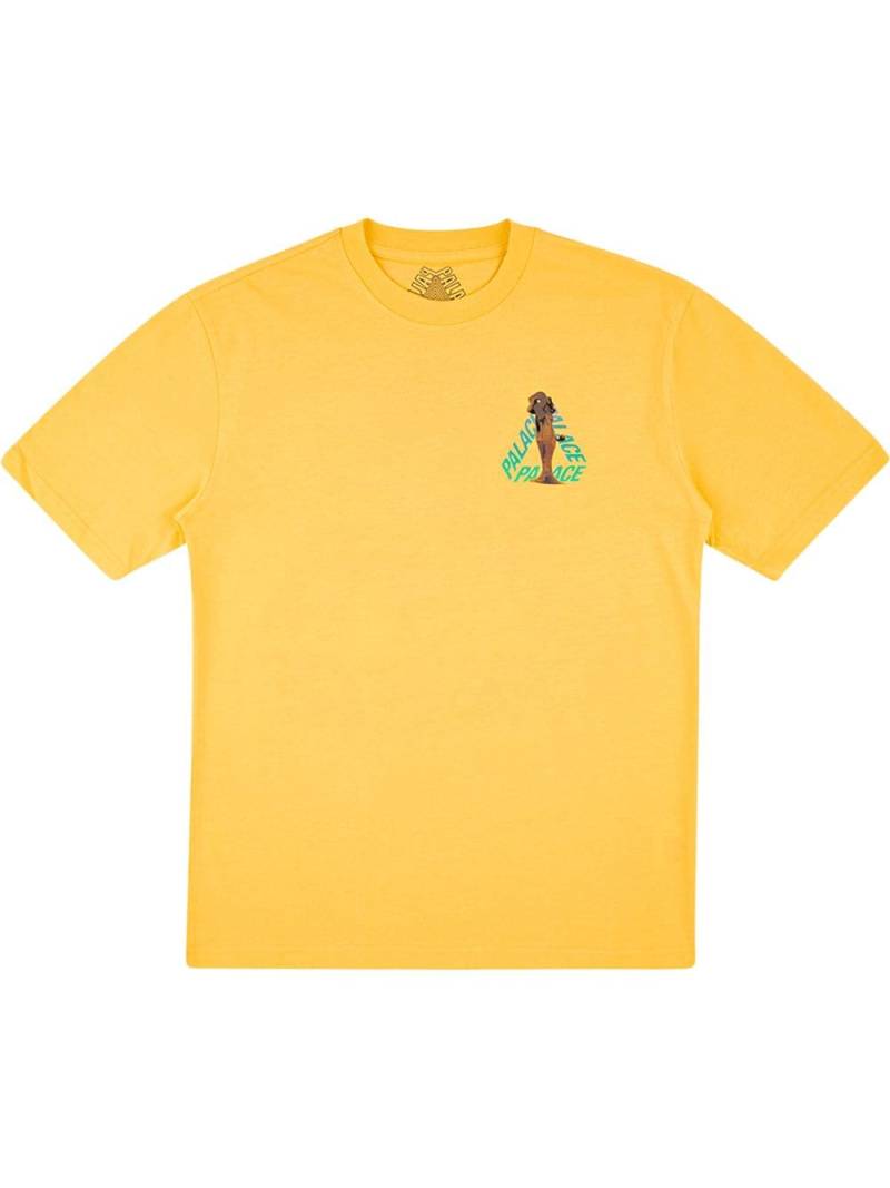 Palace Rolls P3 logo-print T-shirt - Yellow von Palace