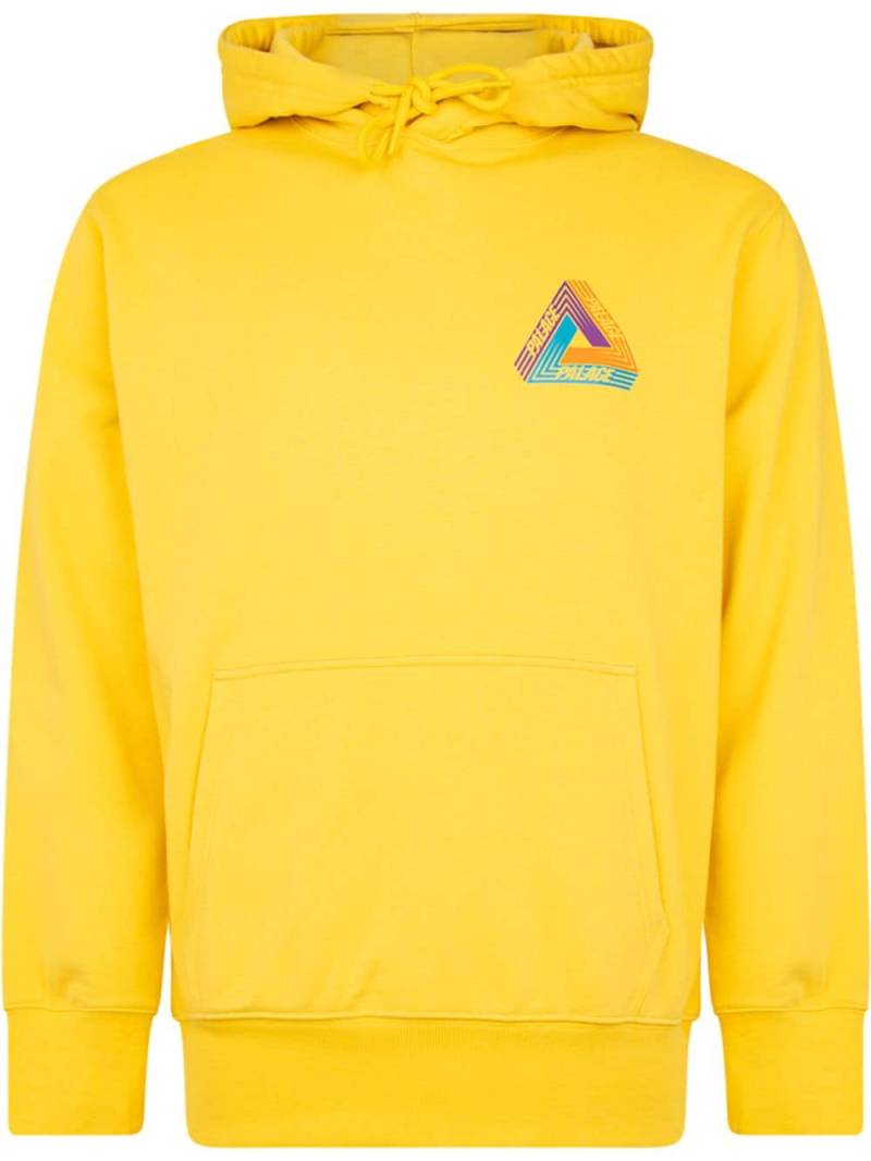 Palace Tri-Dart logo-print hoodie - Yellow von Palace