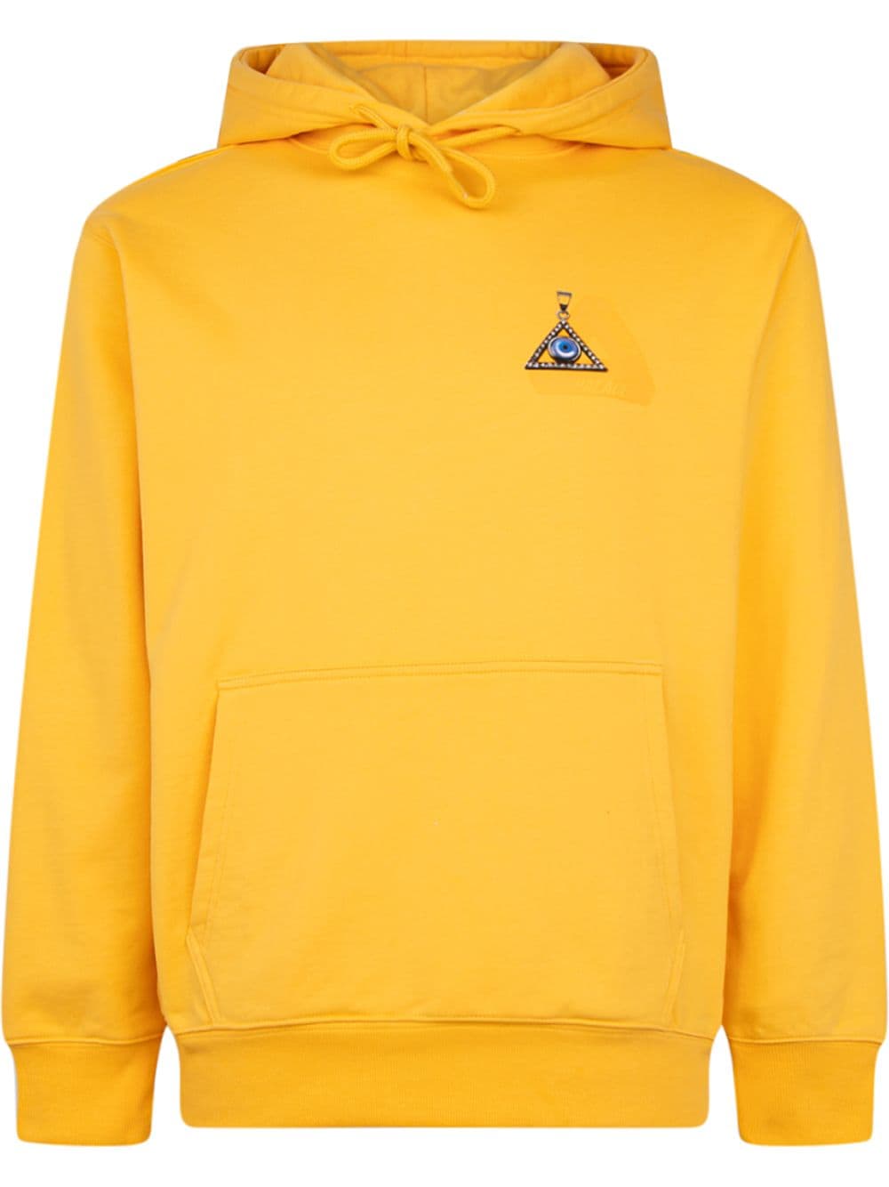 Palace Tri-Smiler graphic-print hoodie - Yellow von Palace