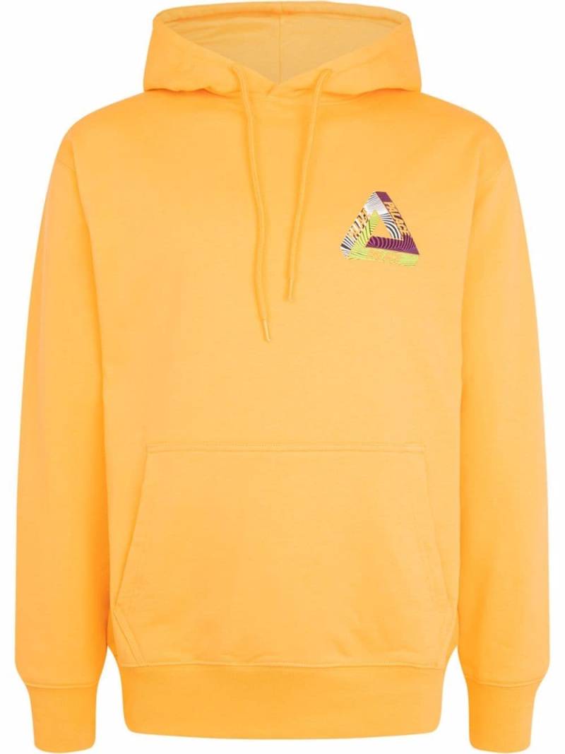 Palace Tri-Tex logo-print hoodie - Yellow von Palace