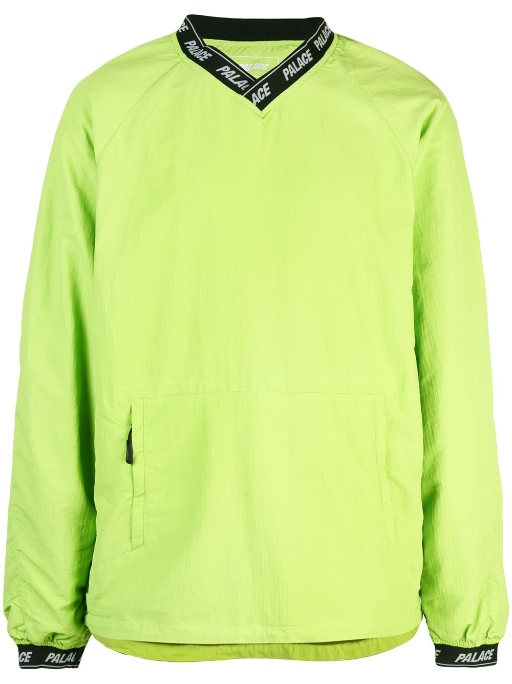 Palace Aslan Shell logo-trim overshirt - Green von Palace