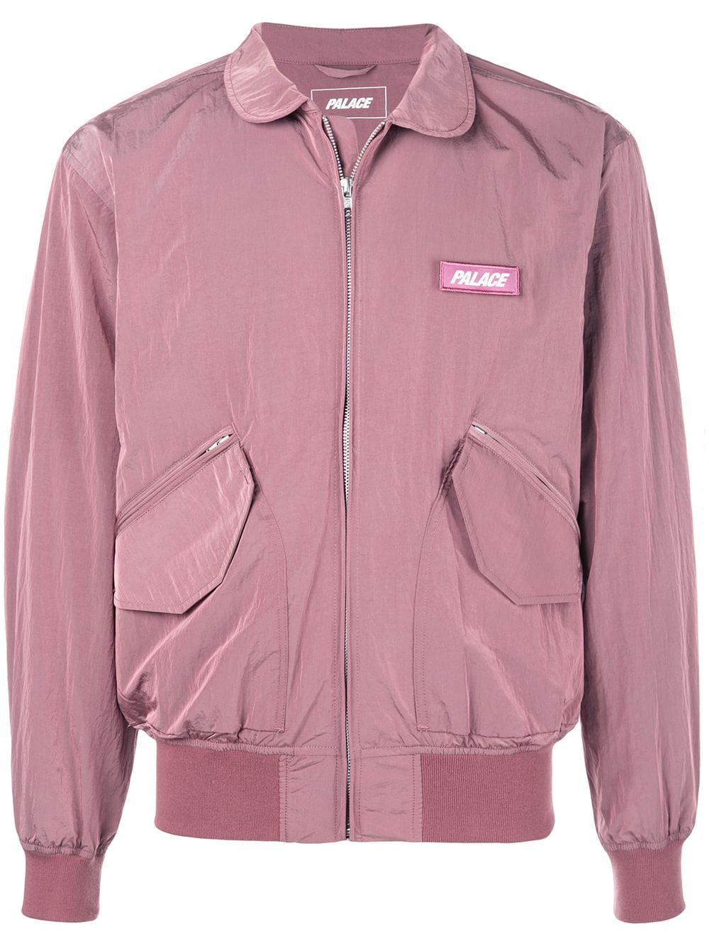 Palace F-Light logo-patch jacket - Pink von Palace