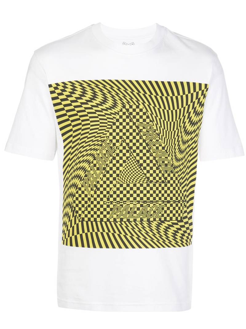 Palace Mash Eye illusion-print T-shirt - White von Palace