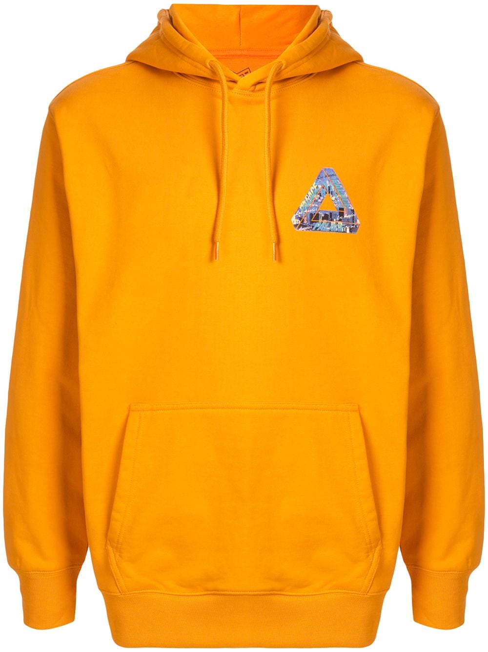 Palace LA logo-print hoodie - Orange von Palace
