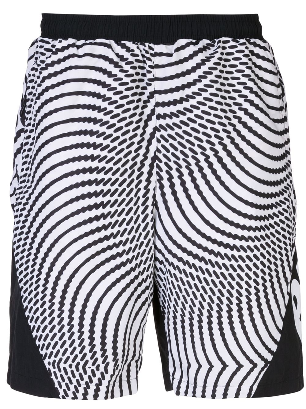 Palace swirl-print shorts - Black von Palace