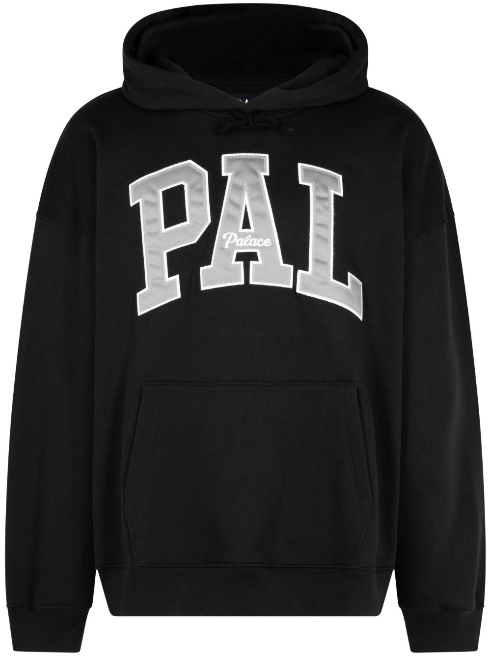 Palace x GAP logo-patch hoodie - Black von Palace
