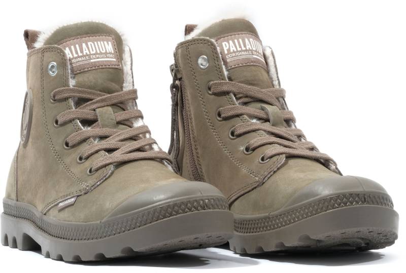 Palladium Winterboots »PAMPA HI ZIP WL«, Winterschuhe, Schnürboots, Winterstiefel, Snowboots, gefüttert von Palladium