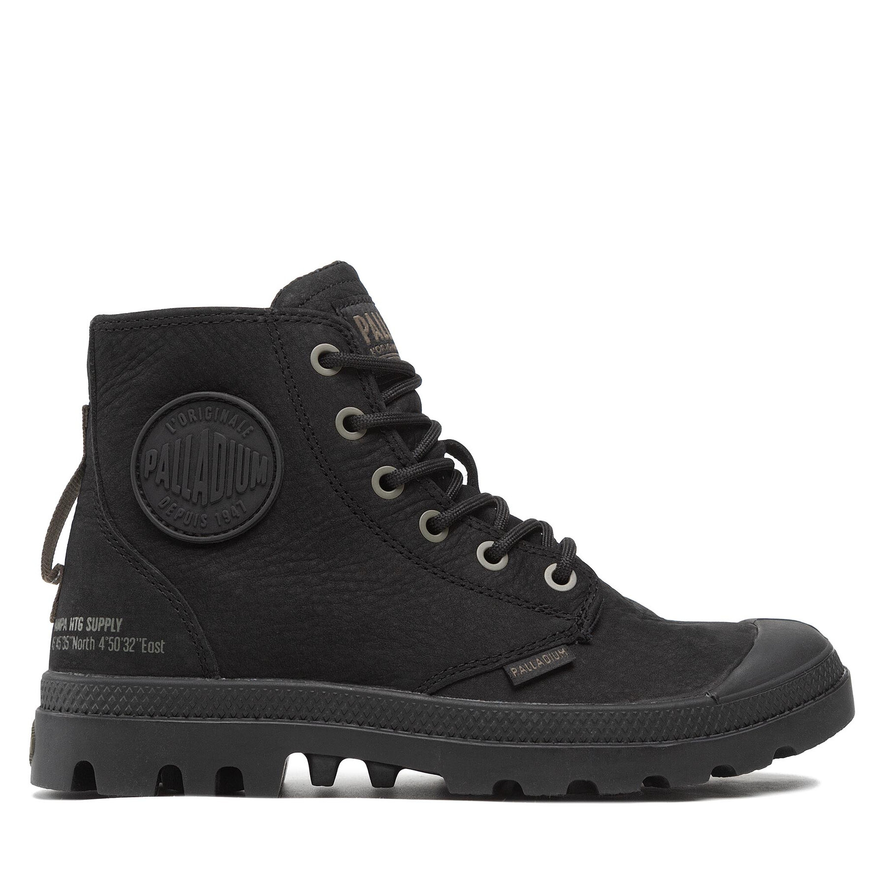 Schnürstiefeletten Palladium Pampa Hi Supply Lth 77963-001-M Schwarz Schnürstiefeletten Palladium Pampa Hi Supply Lth 77963-001-M Schwarz von Palladium