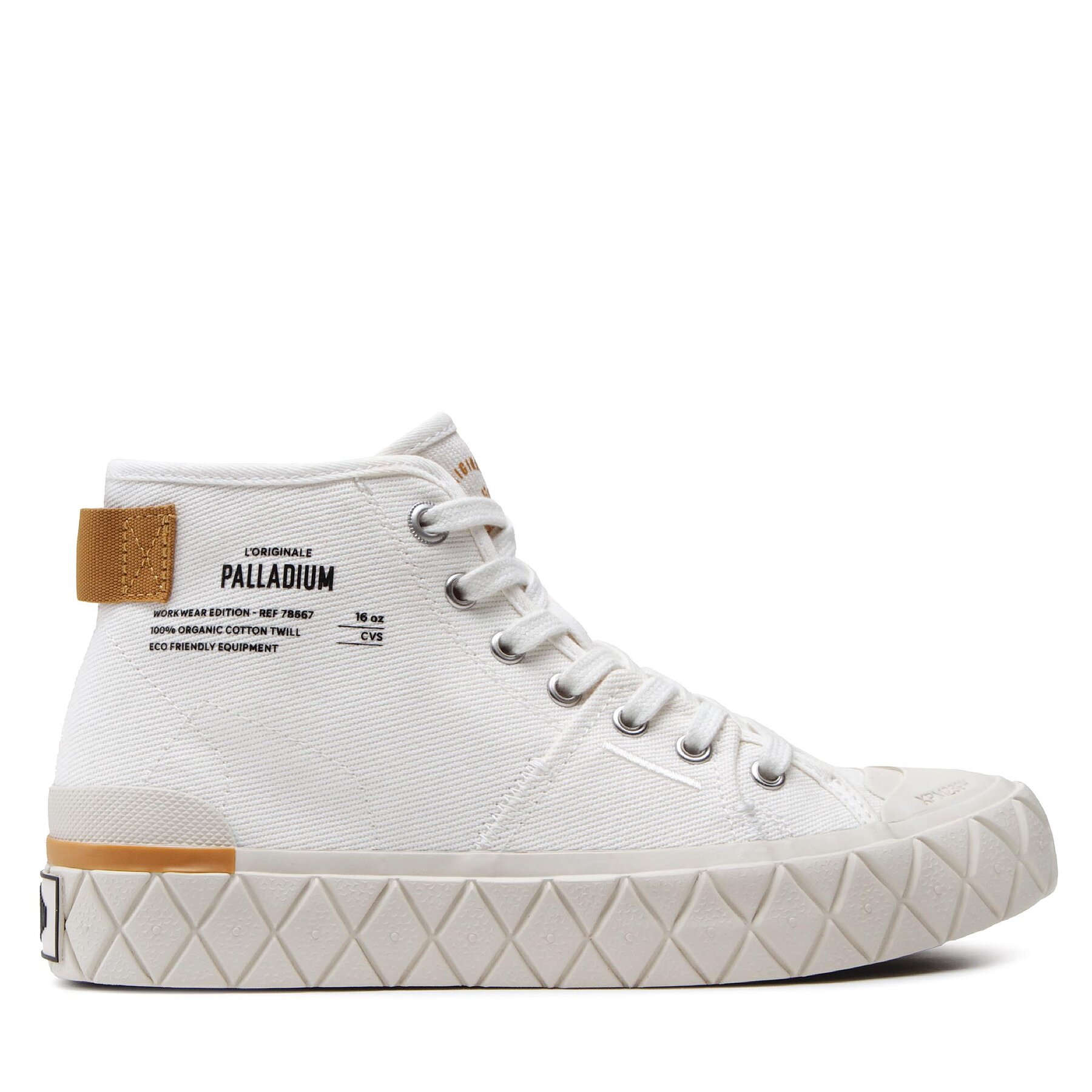 Sneakers aus Stoff Palladium Palla Ace Chukka Ww 78567-180-M Cream White von Palladium