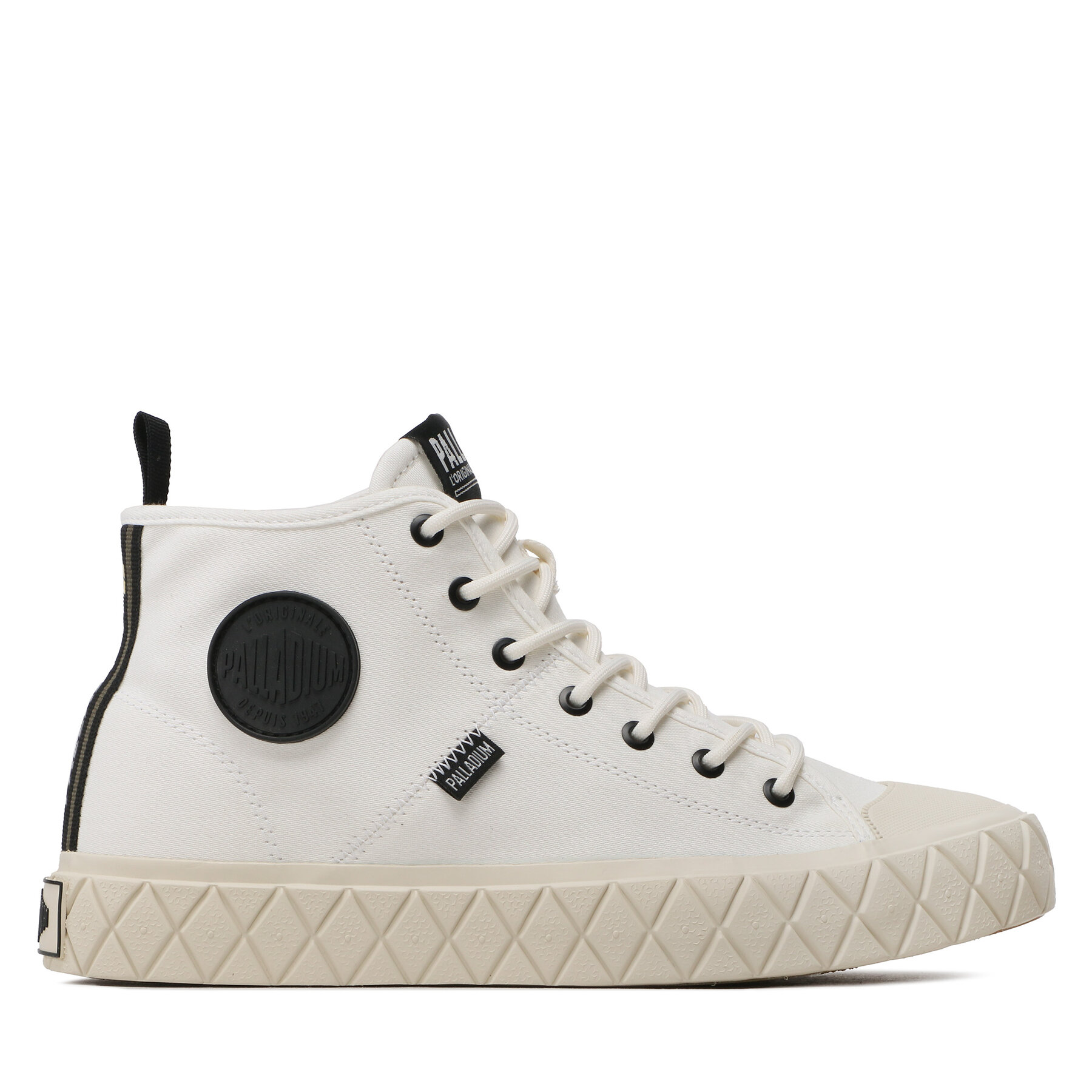 Sneakers aus Stoff Palladium Palla Ace Mid Supply 78570-116-M Star White von Palladium