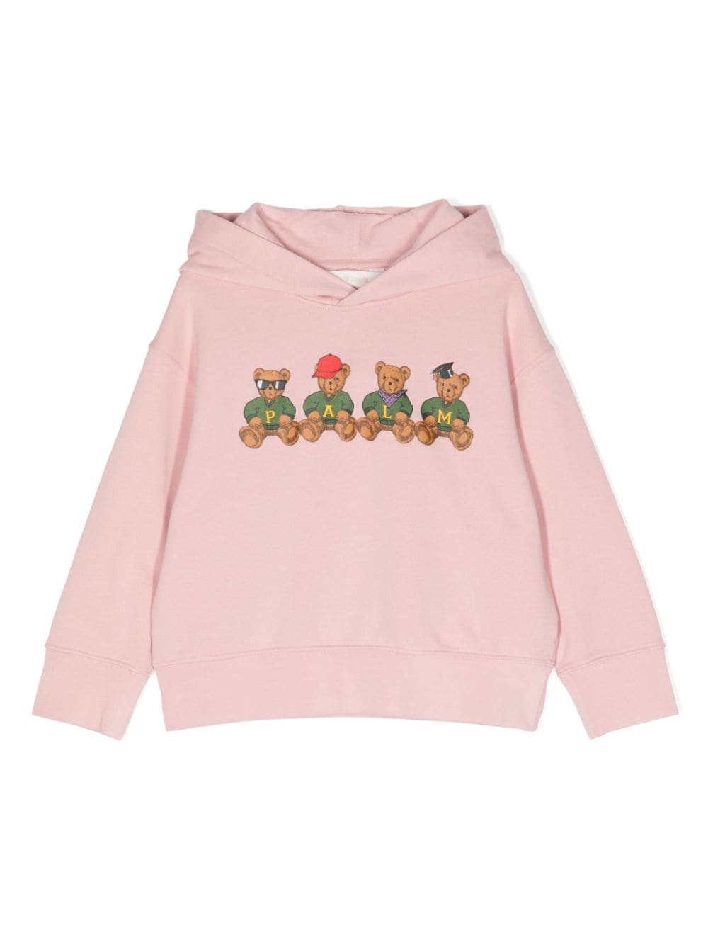 Palm Angels Kids College Bears hoodie - Pink von Palm Angels Kids