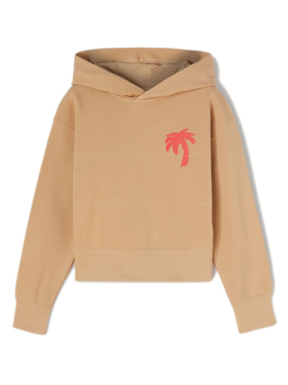 Palm Angels Kids camouflage-print cotton hoodie - Neutrals von Palm Angels Kids