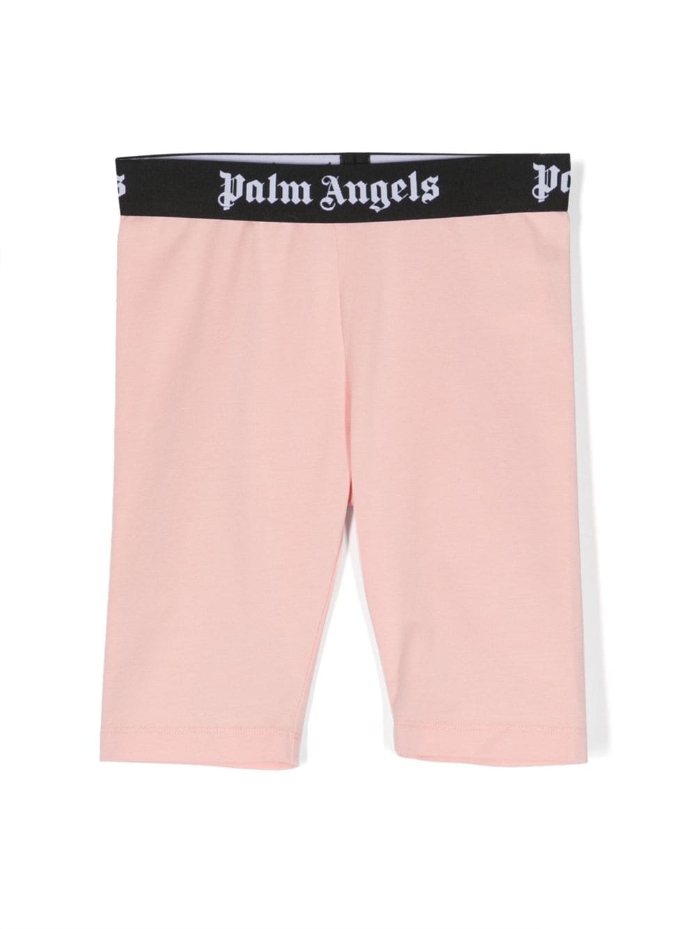 Palm Angels Kids elasticated logo-waistband shorts - Pink von Palm Angels Kids