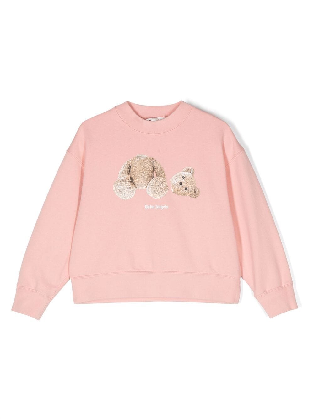 Palm Angels Kids graphic-print sweatshirt - Pink von Palm Angels Kids