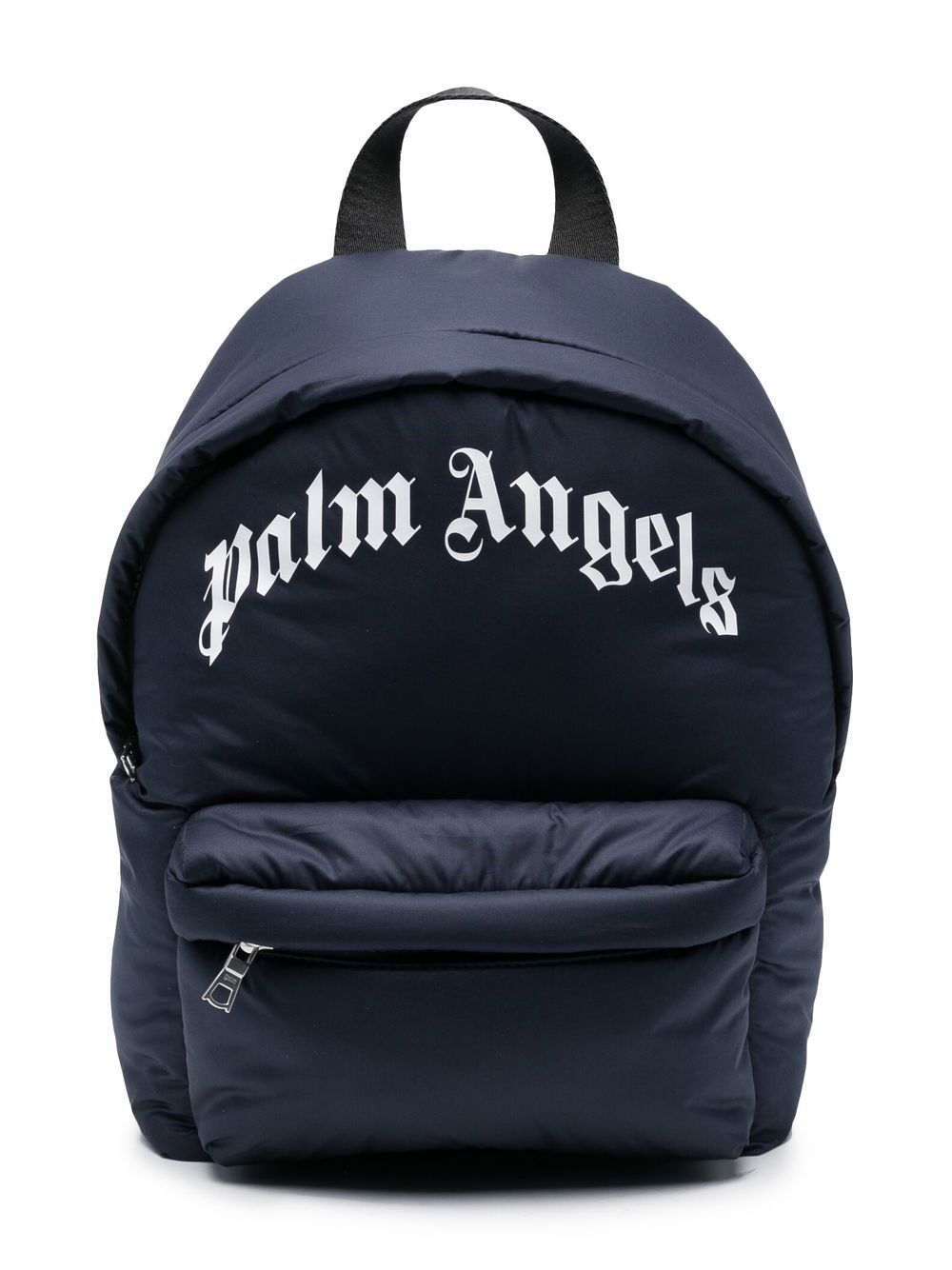 Palm Angels Kids logo-print backpack - Blue von Palm Angels Kids