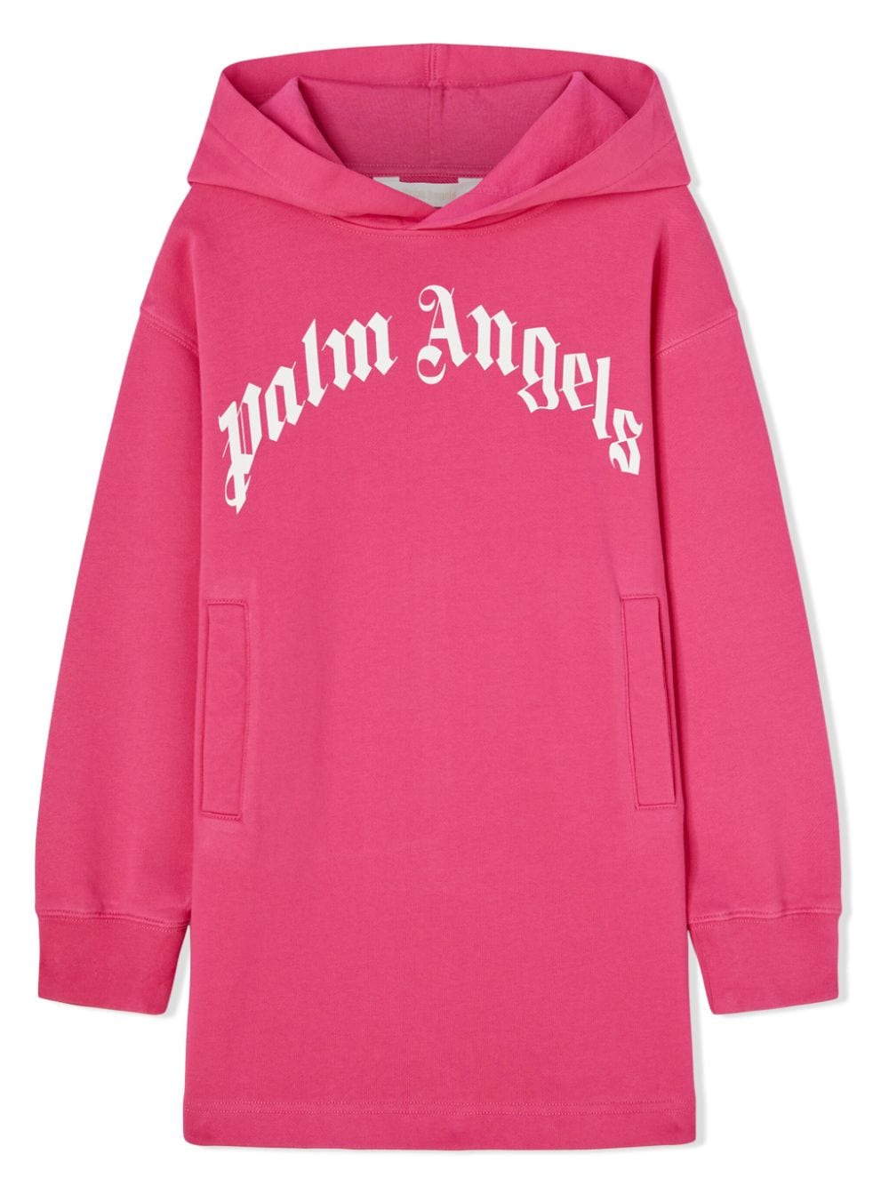 Palm Angels Kids logo-print cotton dress - Pink von Palm Angels Kids