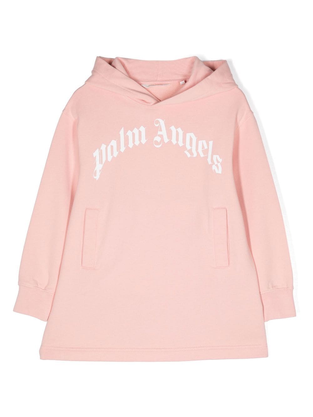 Palm Angels Kids logo-print detail hoodie - Pink von Palm Angels Kids