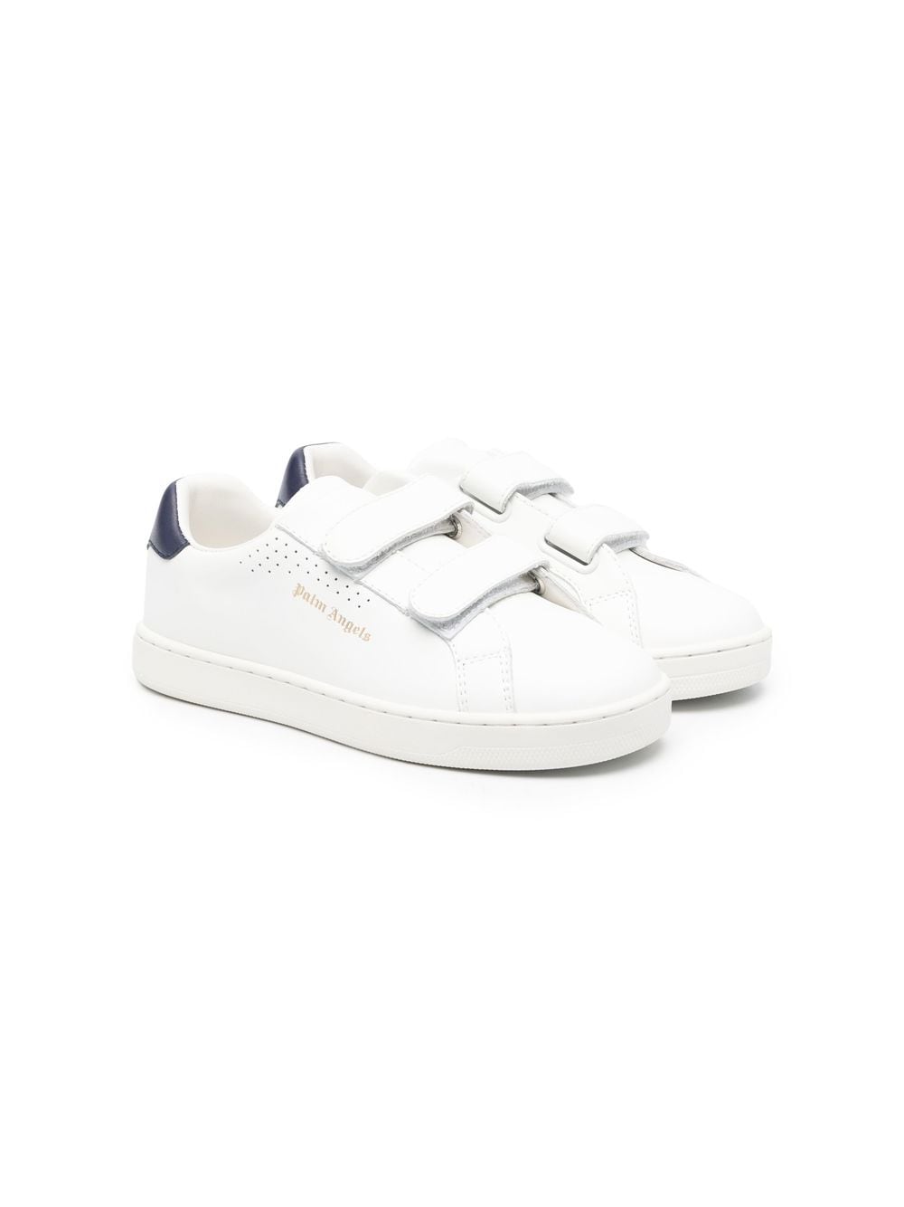 Palm Angels Kids logo-print low-top sneakers - White von Palm Angels Kids