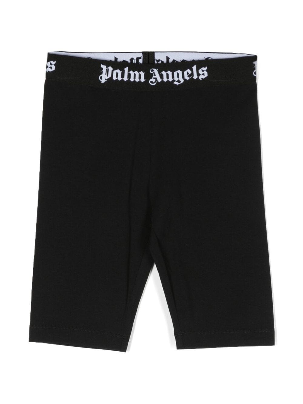 Palm Angels Kids logo-print track pants - Black von Palm Angels Kids