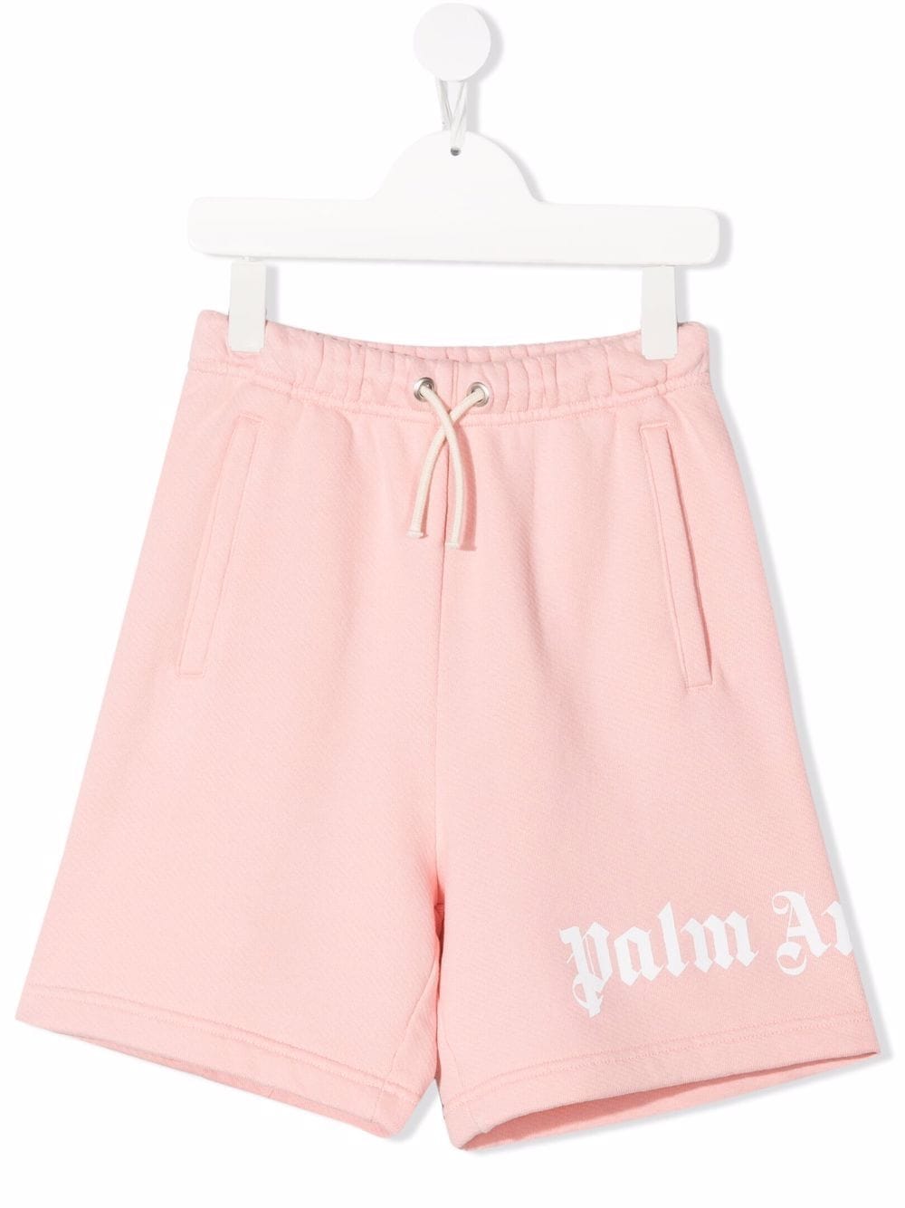 Palm Angels Kids logo-print track shorts - Pink von Palm Angels Kids