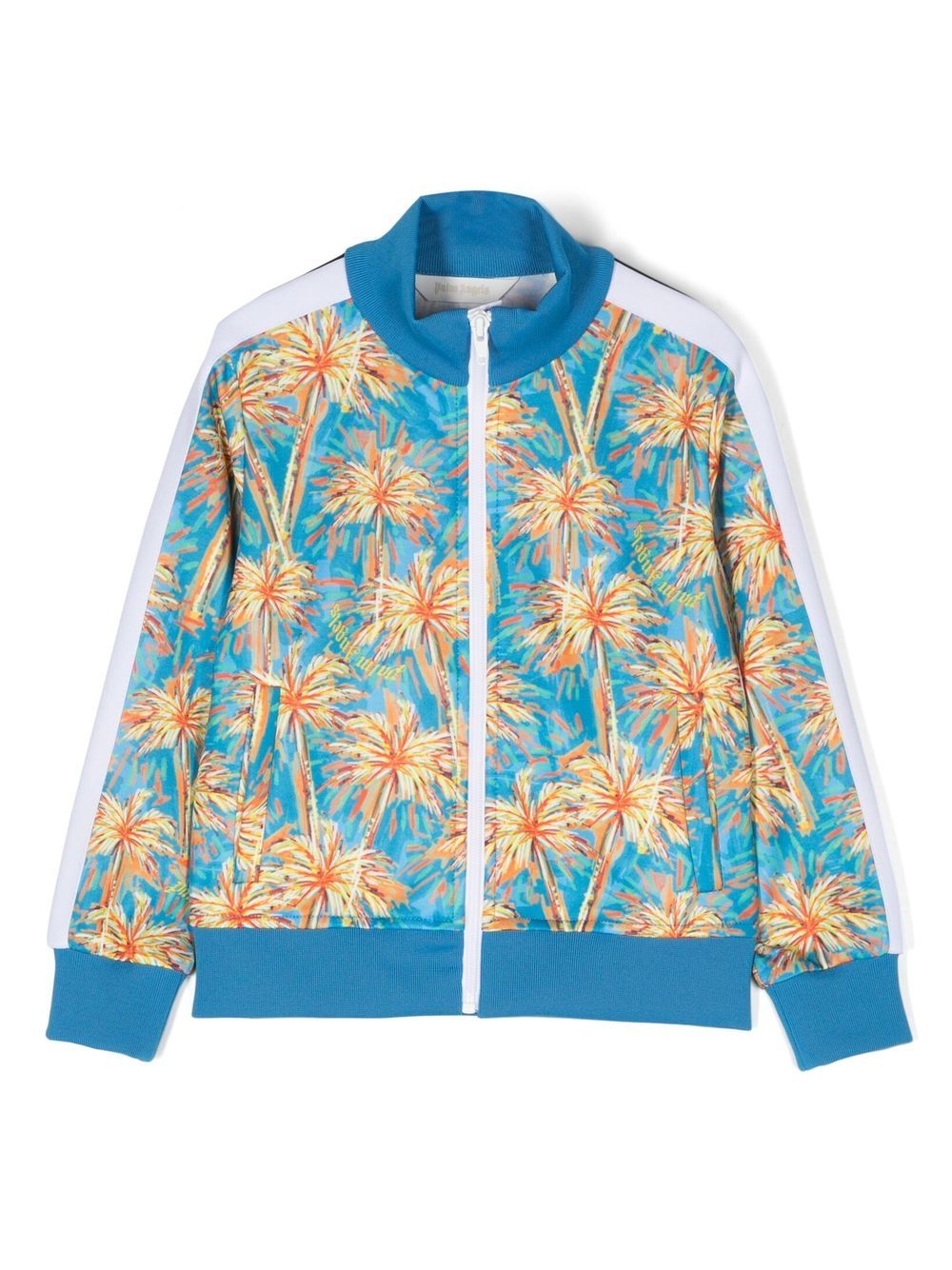 Palm Angels Kids palms track jacket - Blue von Palm Angels Kids